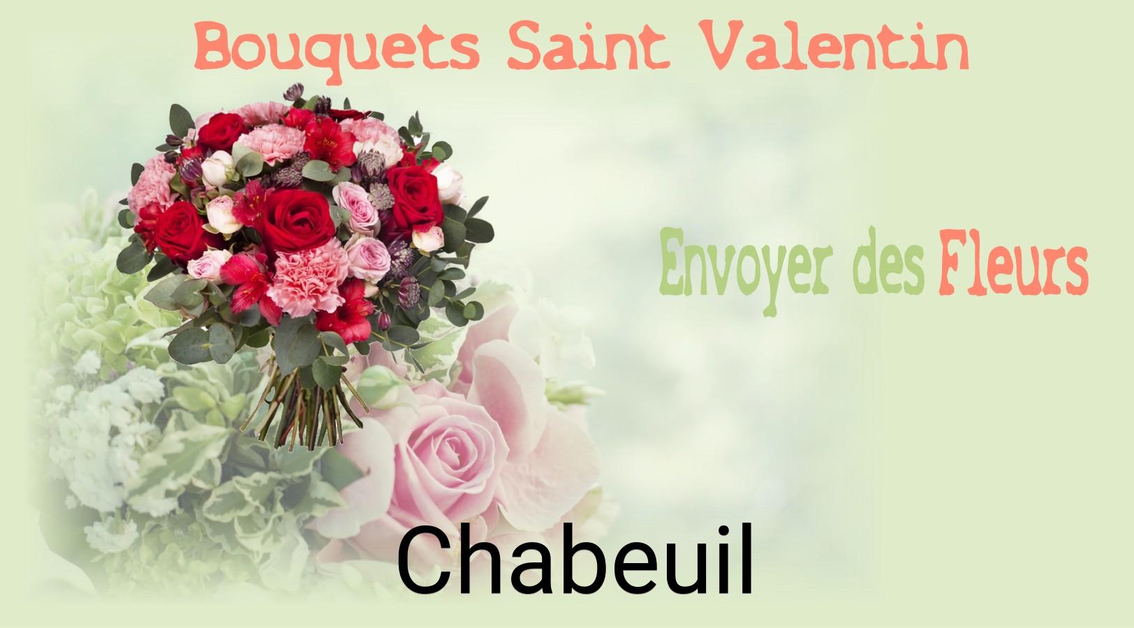 Roses de Saint-Valentin livrées à Chabeuil